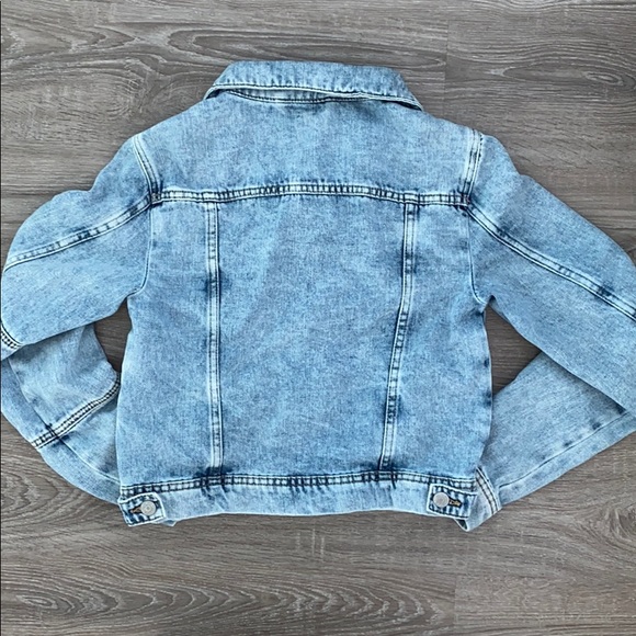 ❤️ Free People “Rumors” Denim Jacket in Vintage Light Wash NWT - Picture 5 of 10